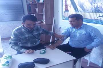  خدمت‌رسانی سلامت در نماز جمعه خشکبیجار